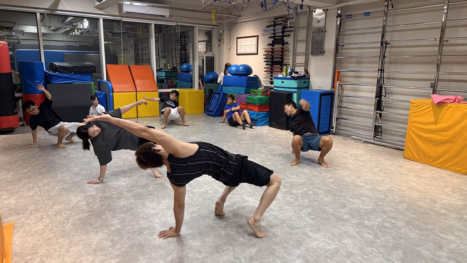 大人的體能遊戲之夜——大人們在竹北館下場開玩